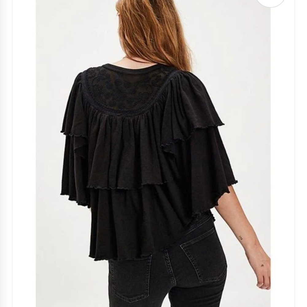 Free People Rose Party Tee - Picture 2 of 3